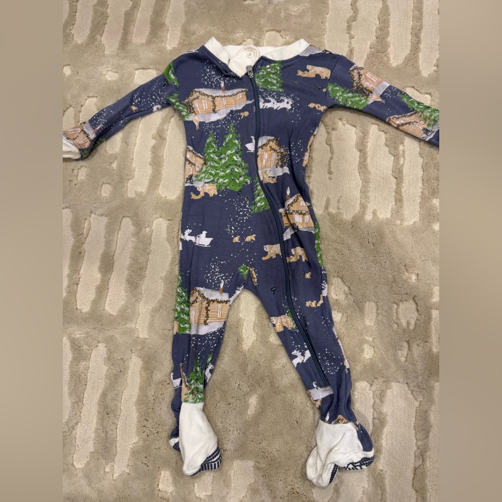 Burt's Bees Baby Woodland Cabin Footie